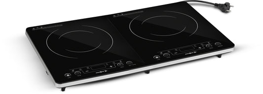 HOT POINT DUBBELE INDUCTIE Elektrisch fornuis met dubbele inductieplaat