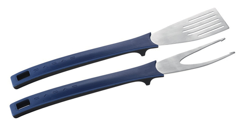Magnetisch nylon grill-bestek met soft-grip handvatten