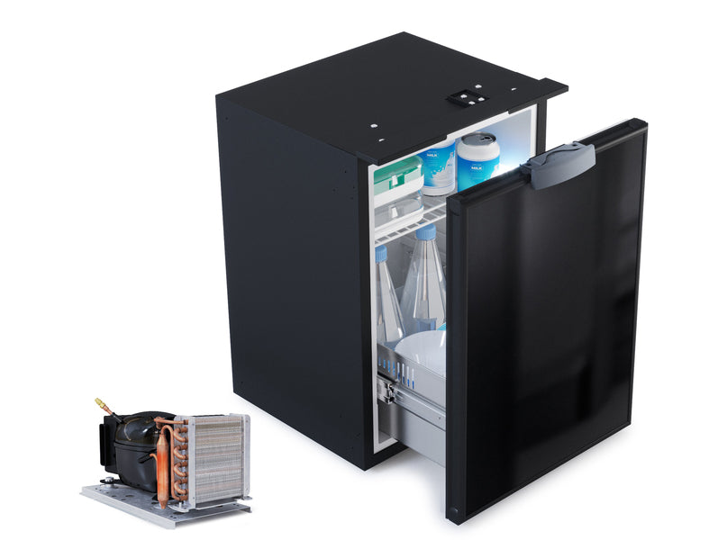 Koellade C42DW - 42 l - Zwart