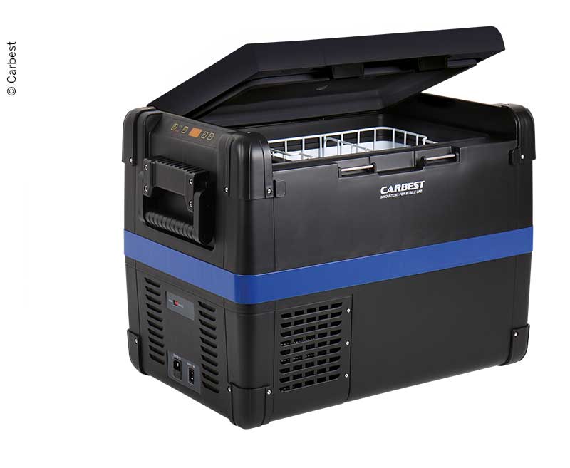 Compressorkoelbox 12V/24V/220-240V, 40l, ca. 712x452x440mm, ca. 20 kg