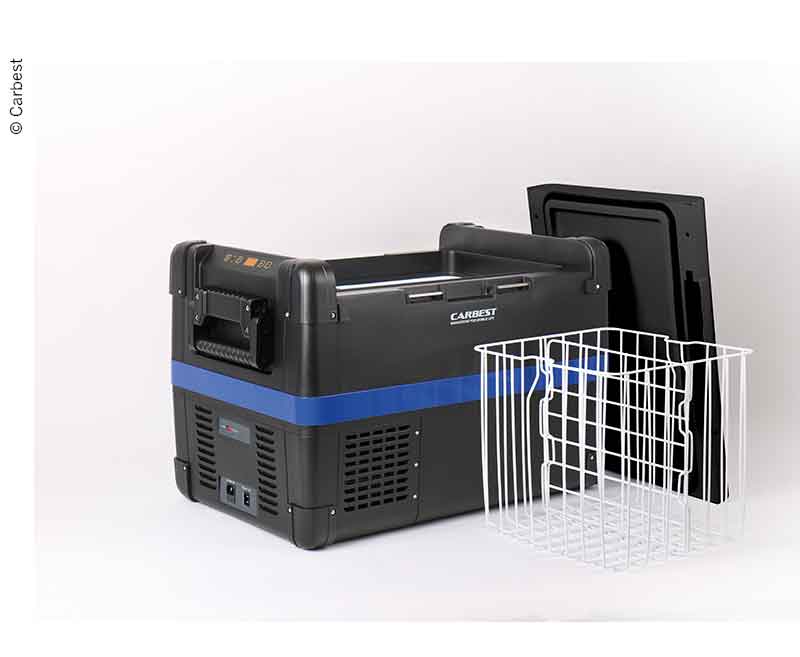 Compressorkoelbox 12V/24V/220-240V, 40l, ca. 712x452x440mm, ca. 20 kg