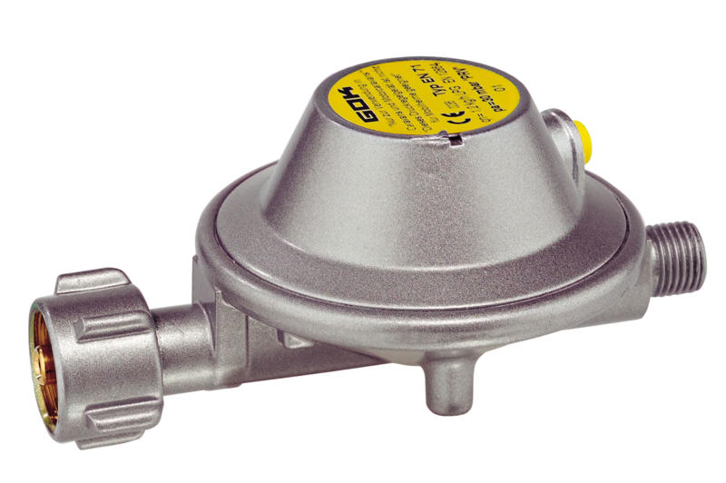 Gasregelaar 8 mm zonder manometer, gasfles