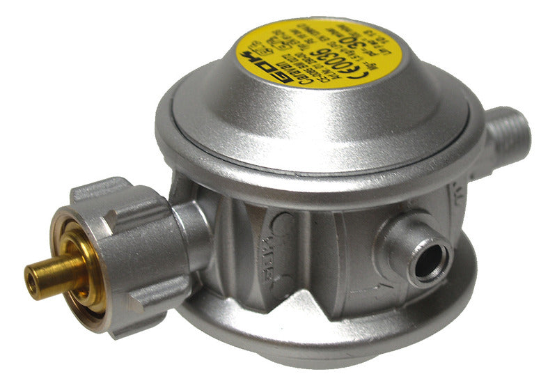 Gasregelaar 1,5kg zonder manometer, 30 mbar