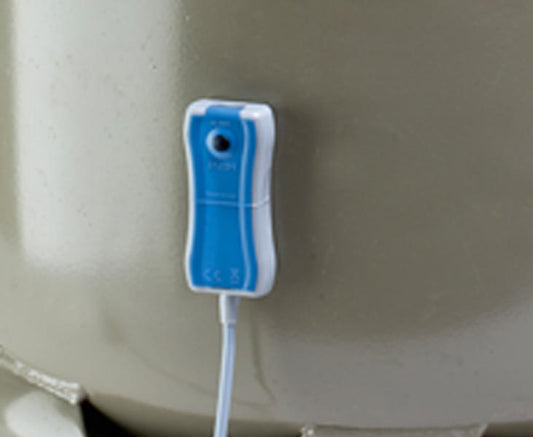 Gasfles niveau sensor blauw/grijs