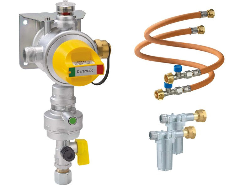 Caramatic DriveTwo-Set 30 mbar - Verticale installatie