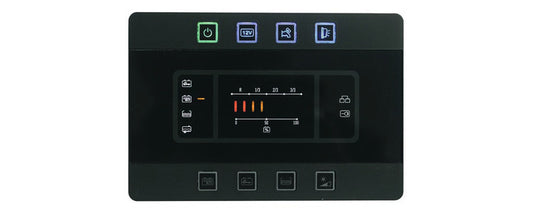 Flexibele weergave- en schakelsystemen voor 12V-voeding
