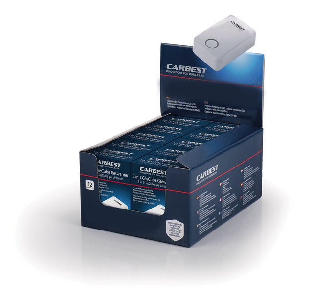 Carbest GasCUBE gasdetector teller display