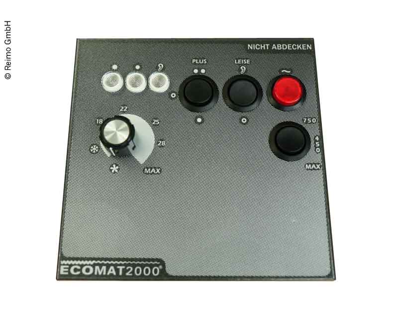 Elektrische ventilatorkachel Ecomat 2000 Select