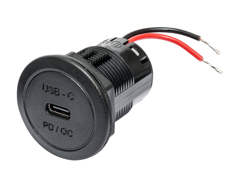 USB-C-voedingsaansluiting (60 W) inclusief montageplaat