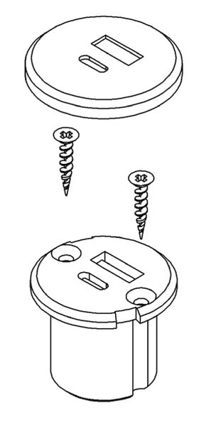 USB/-C Einbausteckdose sc