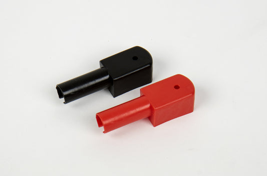 Aansluitkap/connector voor plus- en minpool van autoaccu's