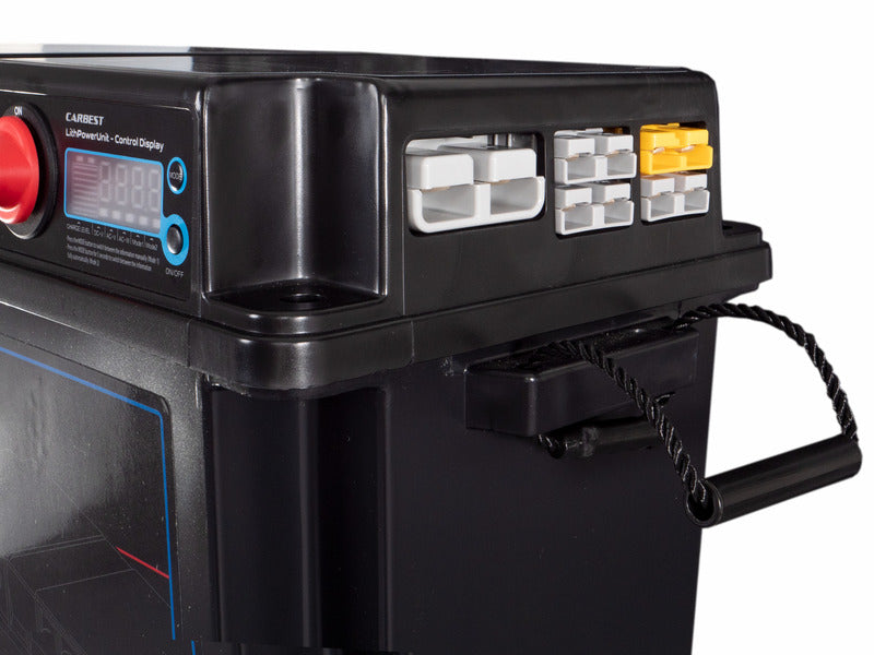 LithPowerUnit 80, 1000W, sinusomvormer, MPPT, 80Ah