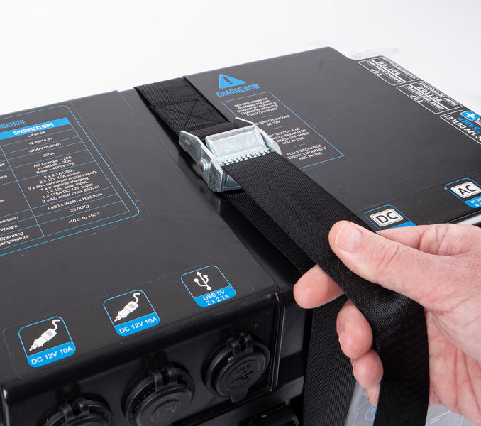 LithPowerUnit 80, 1000W, sinusomvormer, MPPT, 80Ah