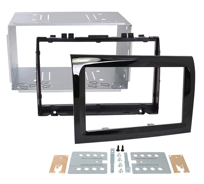 Dubbele DIN-afdekking voor Fiat Ducato/Citroen Jumper vanaf 2006.