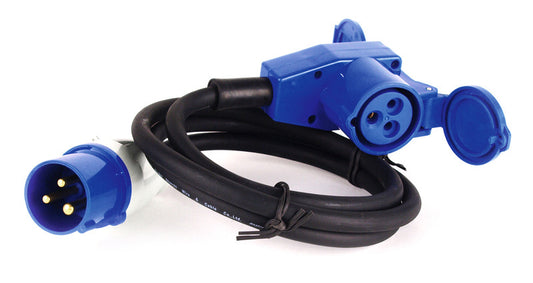 Adapterkabel 1,5m met stopcontact