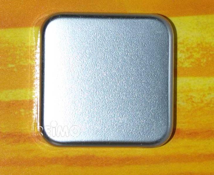 Wipschakelaar universeel zilver (los)