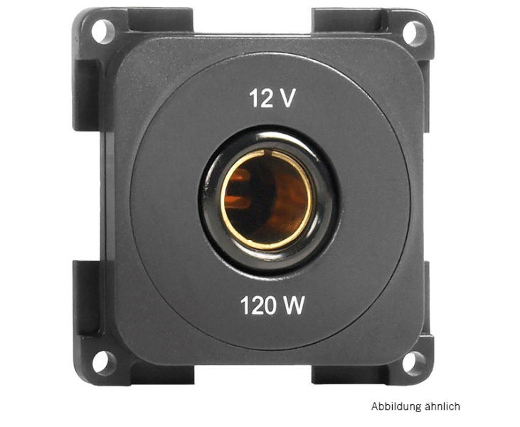 Stopcontact 12V Los schwar