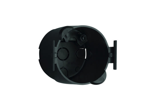 230V wandcontactdoos: Contactbeschermkap voor 2 kabels, installatiediepte 45mm.
