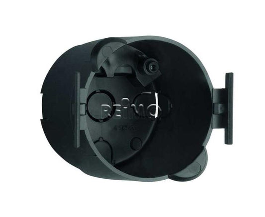 230V wandcontactdoos: Contactbeschermkap voor 2 kabels, installatiediepte 45mm.