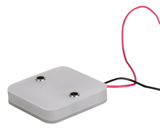 LED-vlak paneellamp 130x130mm, 12V, 5W, 11mm hoog