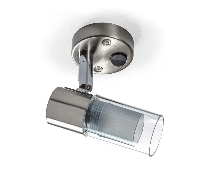 LED-spot Nitro II verchroomd geborsteld staal 2,5W Power-LED