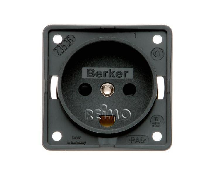Berker INTEGRO wandcontactdoos 230V