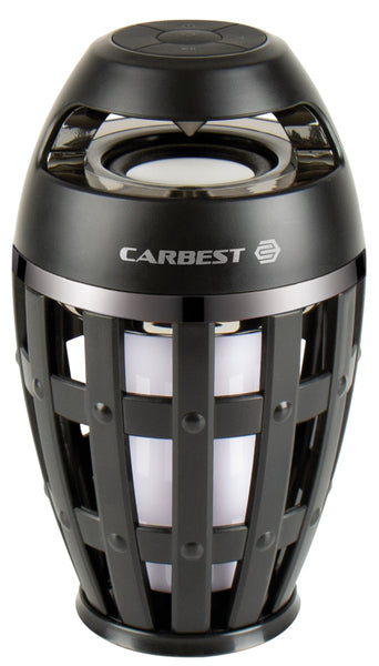 LED-zaklamp met Bluetooth-luidspreker 9,8 x 14 x 9,8 cm