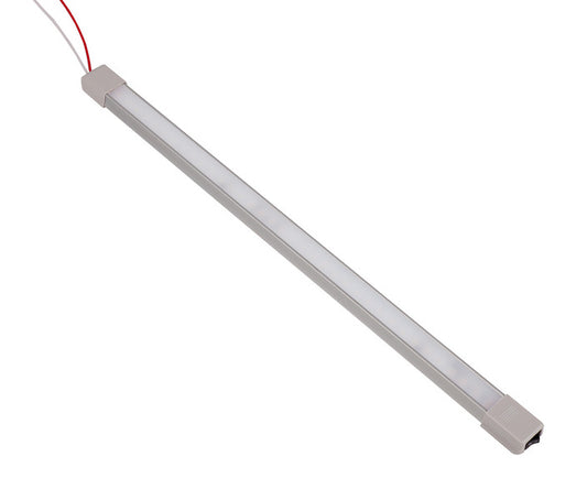 LED 12V aluminium lijnverlichting met aan/uit schakelaar, lengte: 468mm, 36 LED's