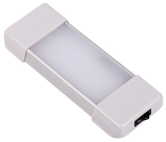 12V LED-lamp met aan/uit-schakelaar, lengte: 170 mm, 18 LED's, aluminium