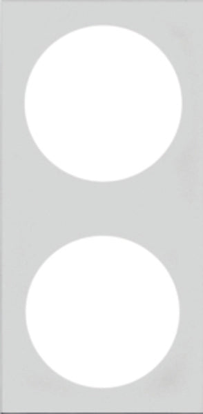 Berker INTEGRO Pure 2-voudig frame verchroomd glanzend, 2-voudig, Berker INTEGRO
