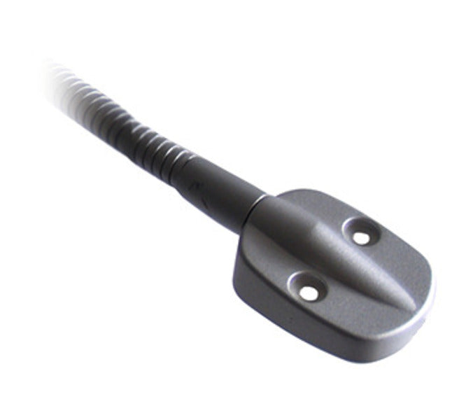 LED 12V leeslampje, 1W mat zilver, 330mm vast oppervlak SB