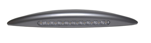 Zilverkleurig zonnescherm, 10x0,5W LED, 4000K