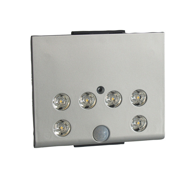LED batterijlicht met sensor 0,5W 6LED's aan/uit schakelaar 1400mA batterij