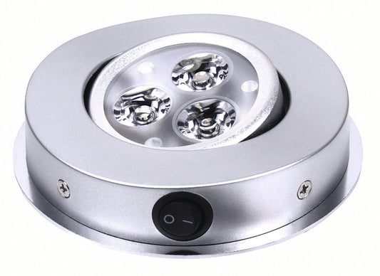 LED opbouwspot, 3x1W, 80lm 3SMD, Ø105mm, H24mm