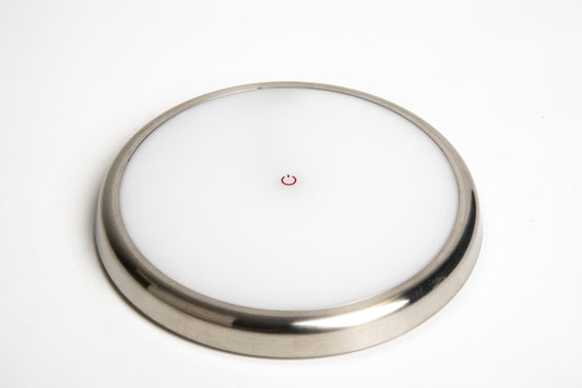 12V LED-lamp rond met aanraaksensor, Ø180xH18mm, 447 lumen, 7W