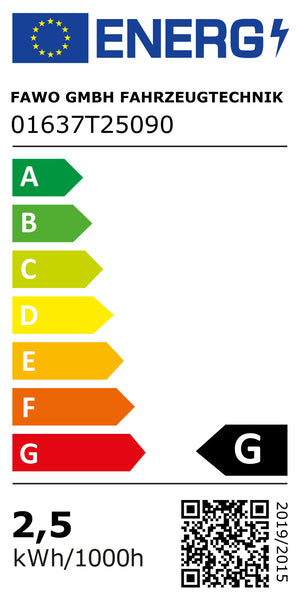 LED 12V single spot 14 LED's, 0,5W, Ø75mm