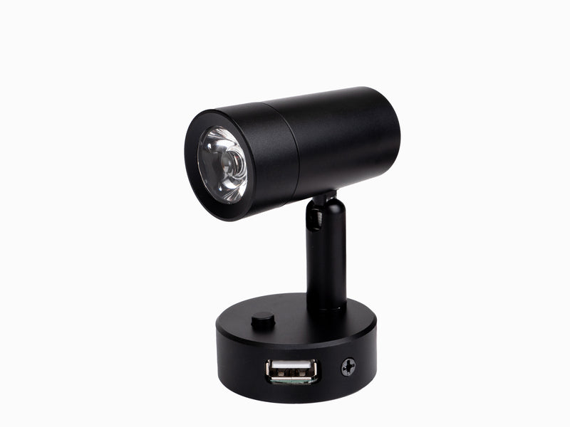 LED-Leseleuchte Zwart
