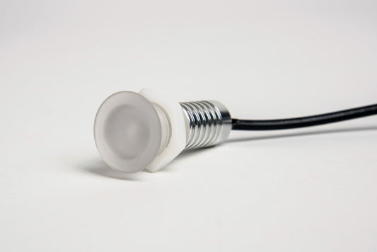 12V LED-spot, kunststof, diameter: 22 mm, 1W