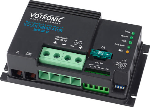 Votronic MPPT zonneregelaar MPP 360 CI   Met geïntegreerde CI-businterface