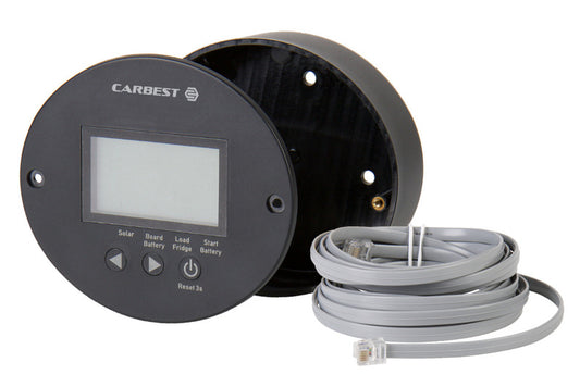 Rond bedieningspaneel voor MPPT-zonnelaadregelaar + booster 821822