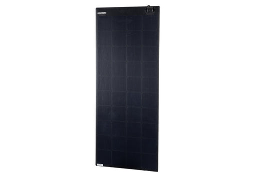 Flexibel zonnepaneel 150W, 1360x540x3mm, 6m kabel, ETFE+glasvezel, zwart