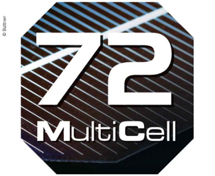 MT-12V zonnepanelen, enkele modules van Büttner