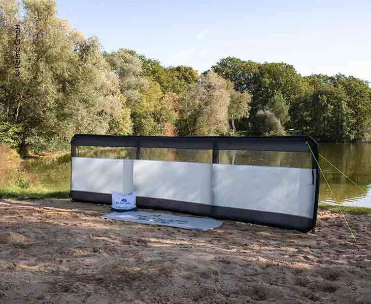 Windscherm HOOGE AIR 480, luchttechniek, 4,8x1,4m
