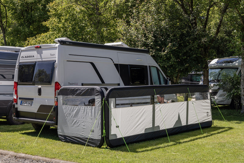Windscherm HOOGE AIR 480, luchttechniek, 4,8x1,4m