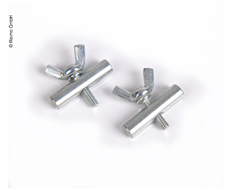 Sluitstuk kanaalrail Ã??7mm, 2 stuks