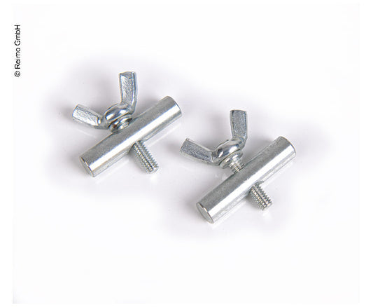 Sluitstuk kanaalrail Ã??7mm, 2 stuks