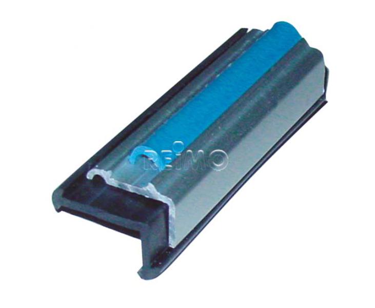 Kantlijst aluminium zilver, 27 x 11mm, 2m