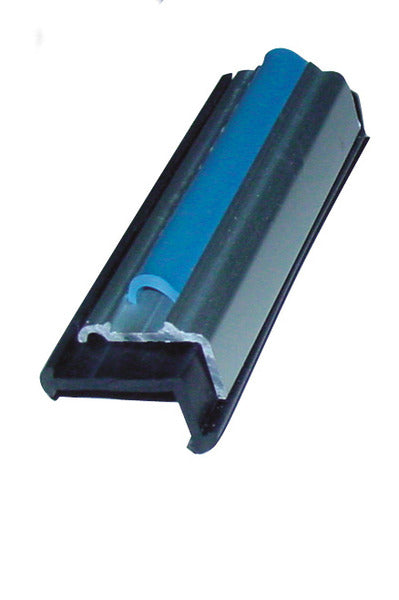 Rand voor lijst, aluminium zilver, 27x11mm, 3m