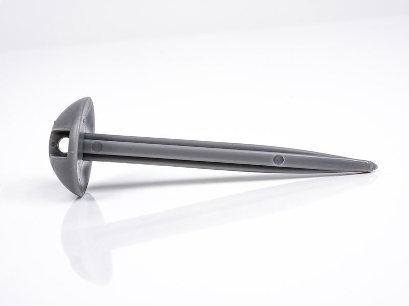 Tarp spijkers, plastic, 8cm, 6 st.