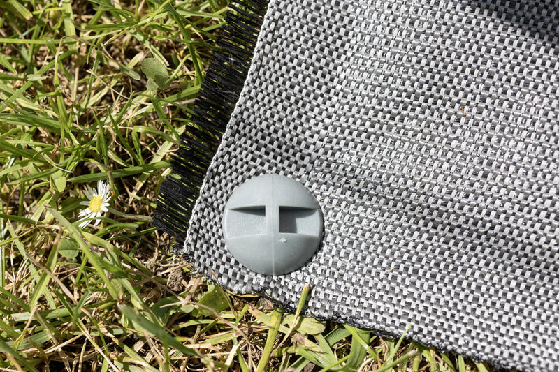 Tarp spijkers, plastic, 8cm, 6 st.